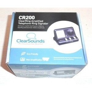 ClearSounds CR200 ClearRing Amplified Telephone Ring Signaler